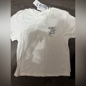 RVCA White Short Sleeve Tee